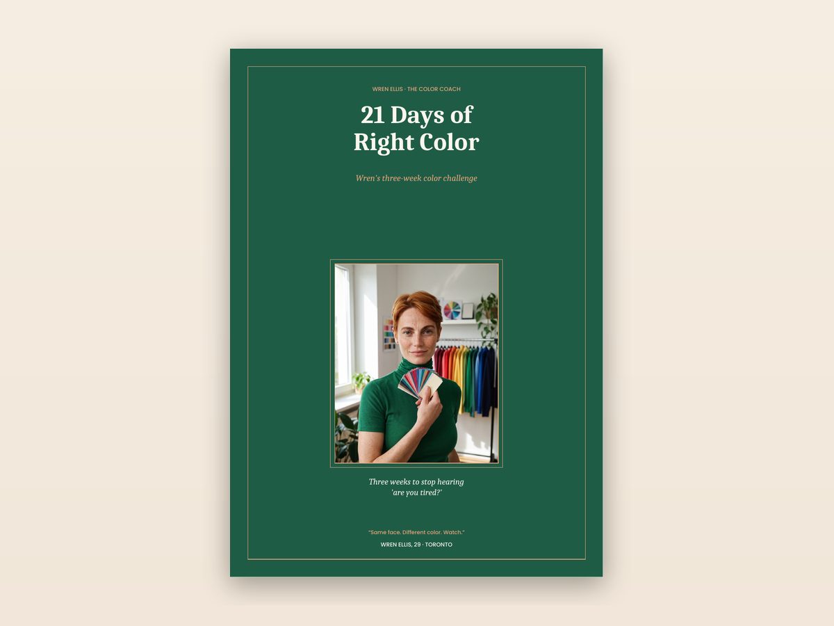 Cover of 21 Days of Right Color